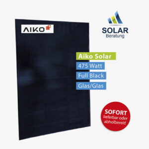 AIKO Solar NeoStar 3S+ 475W Glas/Glas Full Black