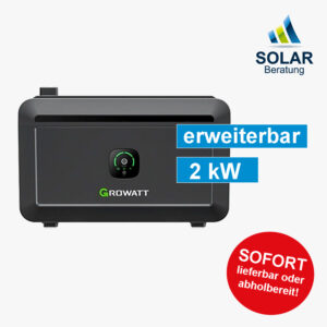 Growatt Noah 2000 Balkonspeicher