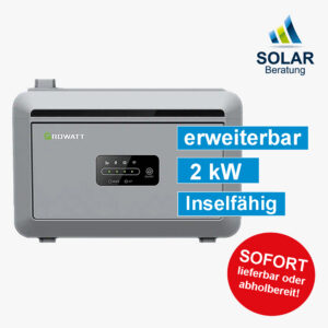 Growatt Nexa 2000 Balkonspeicher inkl. Wechselrichter